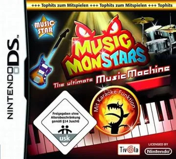 Music Monstars - The Ultimate Music Machine (Europe) (En,Fr,De,Es,It) box cover front